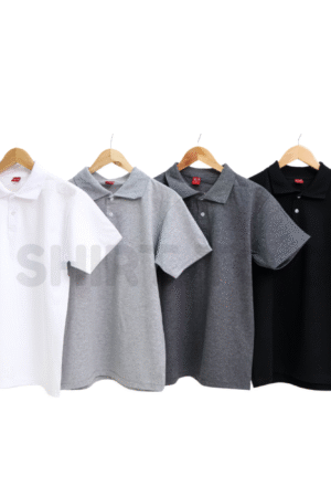 YALEX Unisex Cotton Polo Shirt