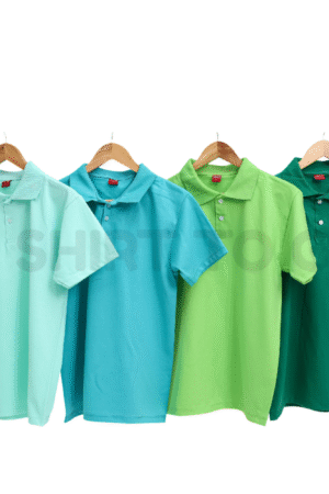 YALEX Unisex Cotton Polo Shirt