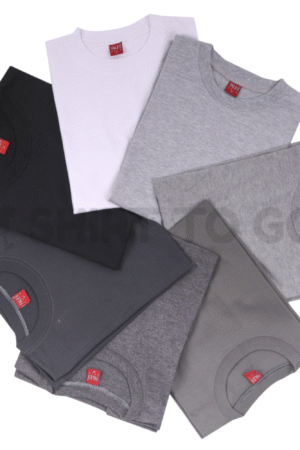 YALEX Unisex Plain T-Shirt