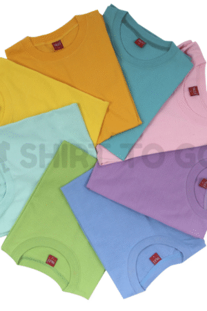 YALEX Unisex Plain T-Shirt