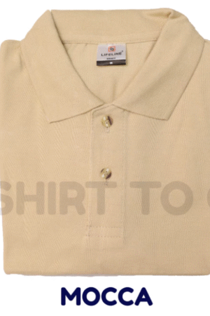 LifeLine Unisex Plain Polo Shirts