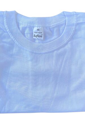 SOFTEX Unisex Plain Round Neck T-Shirt