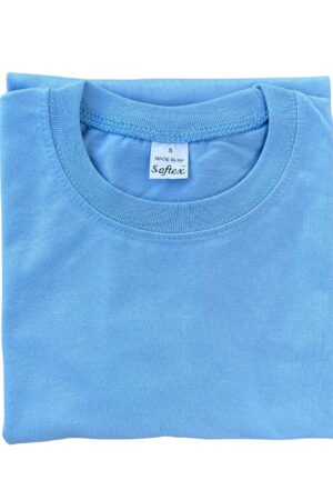 SOFTEX Unisex Plain Round Neck T-Shirt
