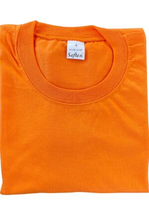 SOFTEX Unisex Plain Round Neck T-Shirt