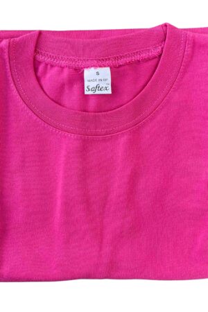 SOFTEX Unisex Plain Round Neck T-Shirt