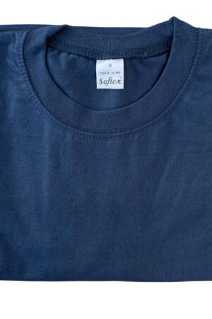 SOFTEX Unisex Plain Round Neck T-Shirt