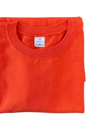 SOFTEX Unisex Plain Round Neck T-Shirt