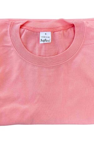 SOFTEX Unisex Plain Round Neck T-Shirt