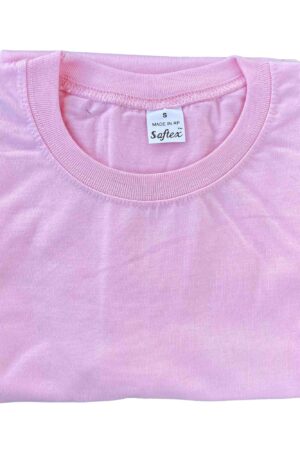 SOFTEX Unisex Plain Round Neck T-Shirt