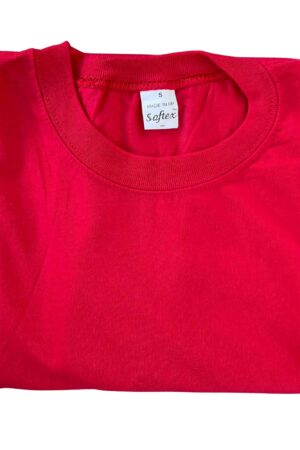 SOFTEX Unisex Plain Round Neck T-Shirt