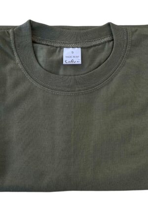 SOFTEX Unisex Plain Round Neck T-Shirt