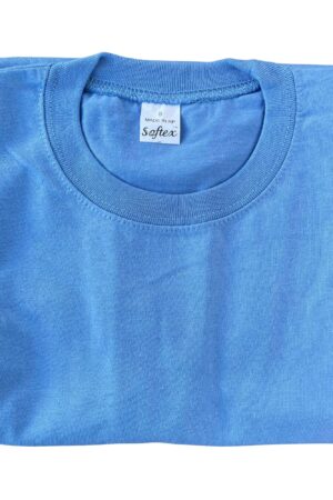 SOFTEX Unisex Plain Round Neck T-Shirt