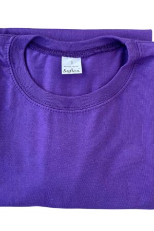 SOFTEX Unisex Plain Round Neck T-Shirt